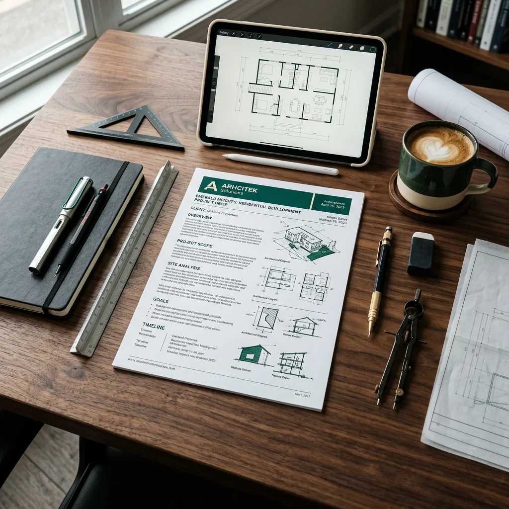 Client project workspace